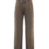 Jeans lunghi in denim di cotone FLP285 AT2IF0ZJ4 FENDI 