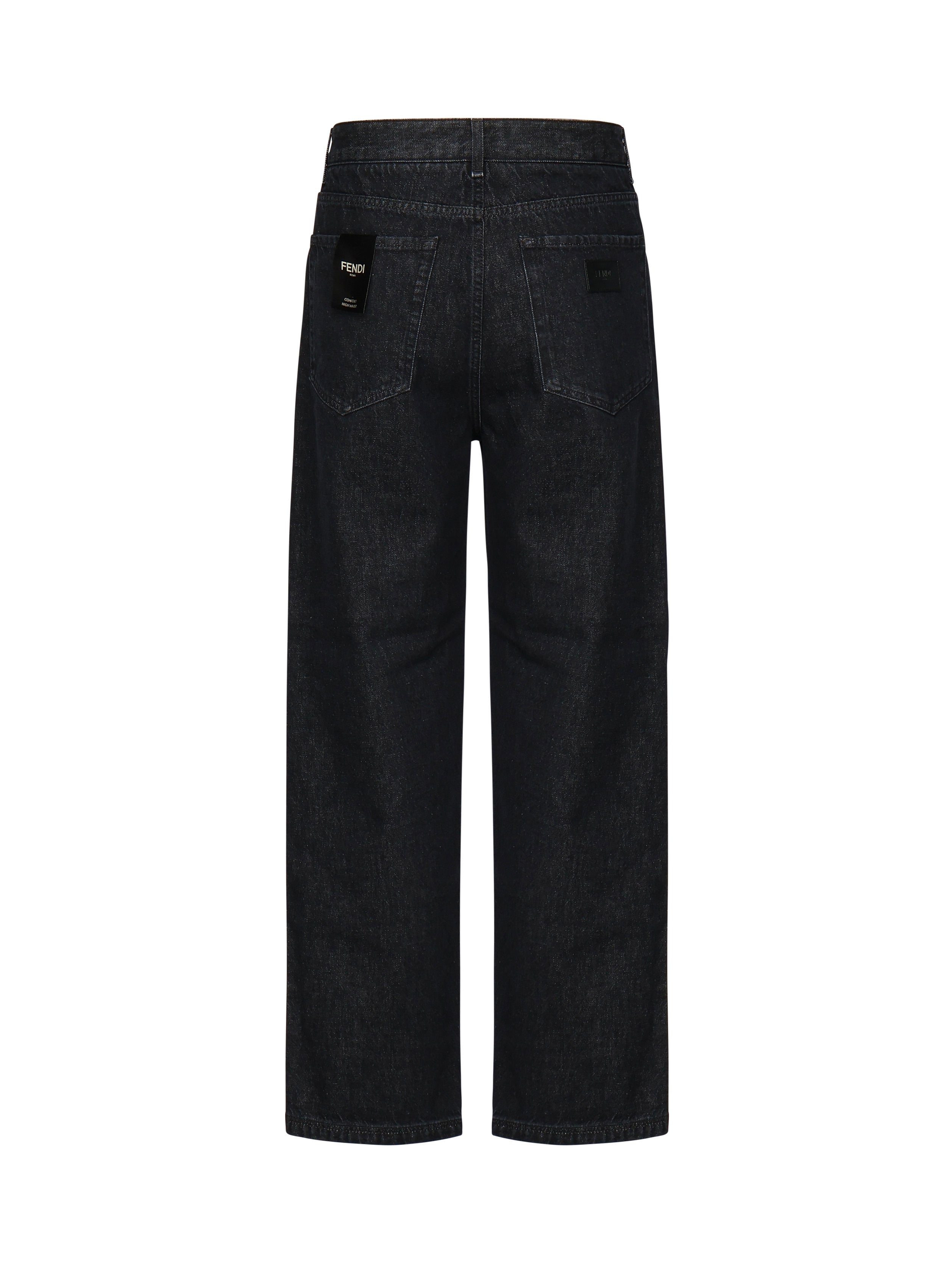 Jeans Denim FF Jacquard<BR/> FLP285 ATK3F0QA1 FENDI 