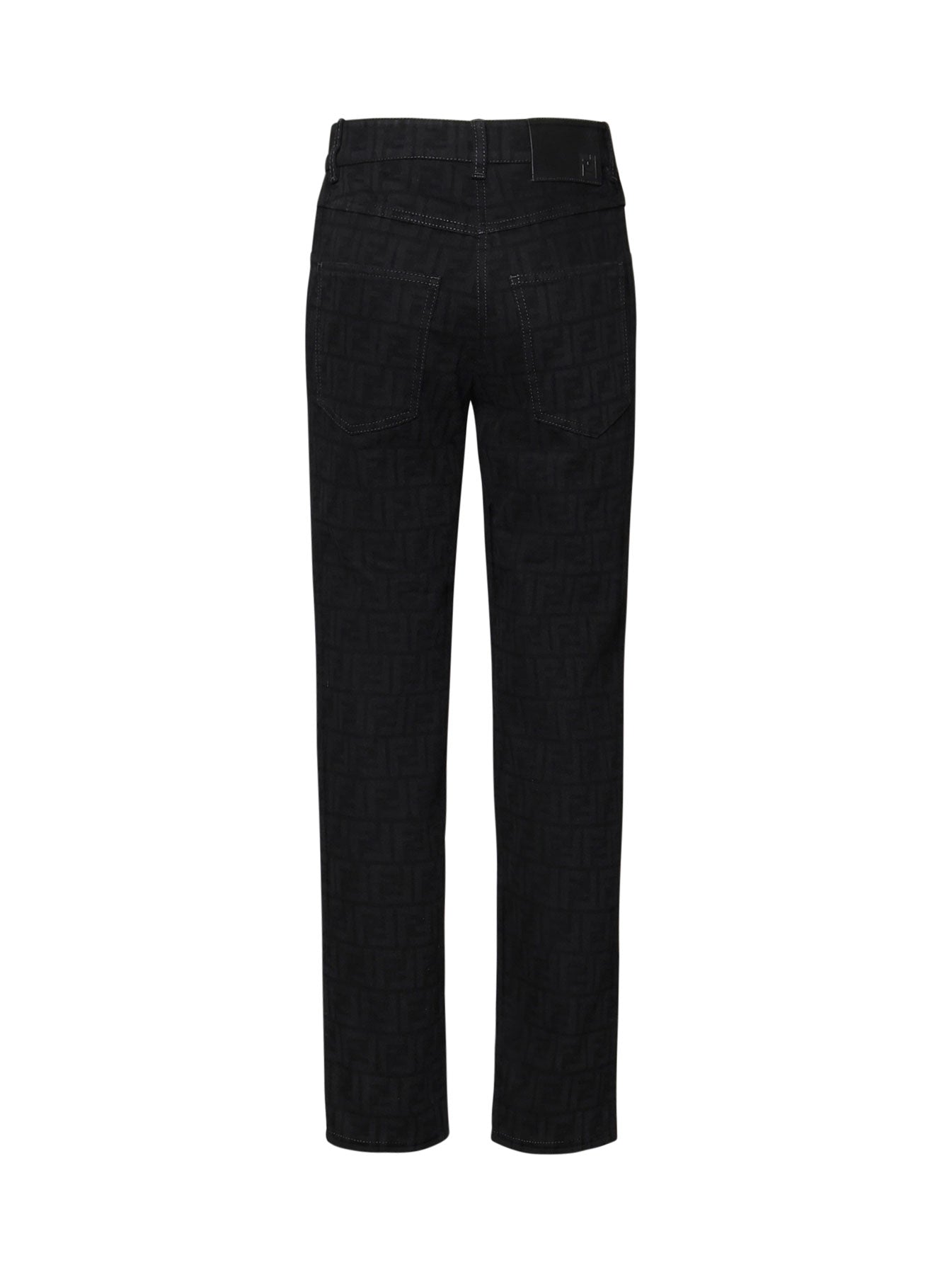 Jeans ff black in denim di cotone FLP851 AT1BF0GME FENDI 