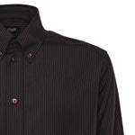 Camicia in lana gessata e pizzo FS1332 AVK1F0DHP FENDI 