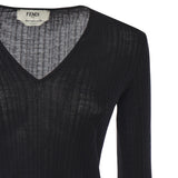 Maglia in lana con logo FS9741 AVFEF0GME FENDI 