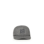 Baseball cap in lana e cashmere FXQ768 AYK2F0COK FENDI 