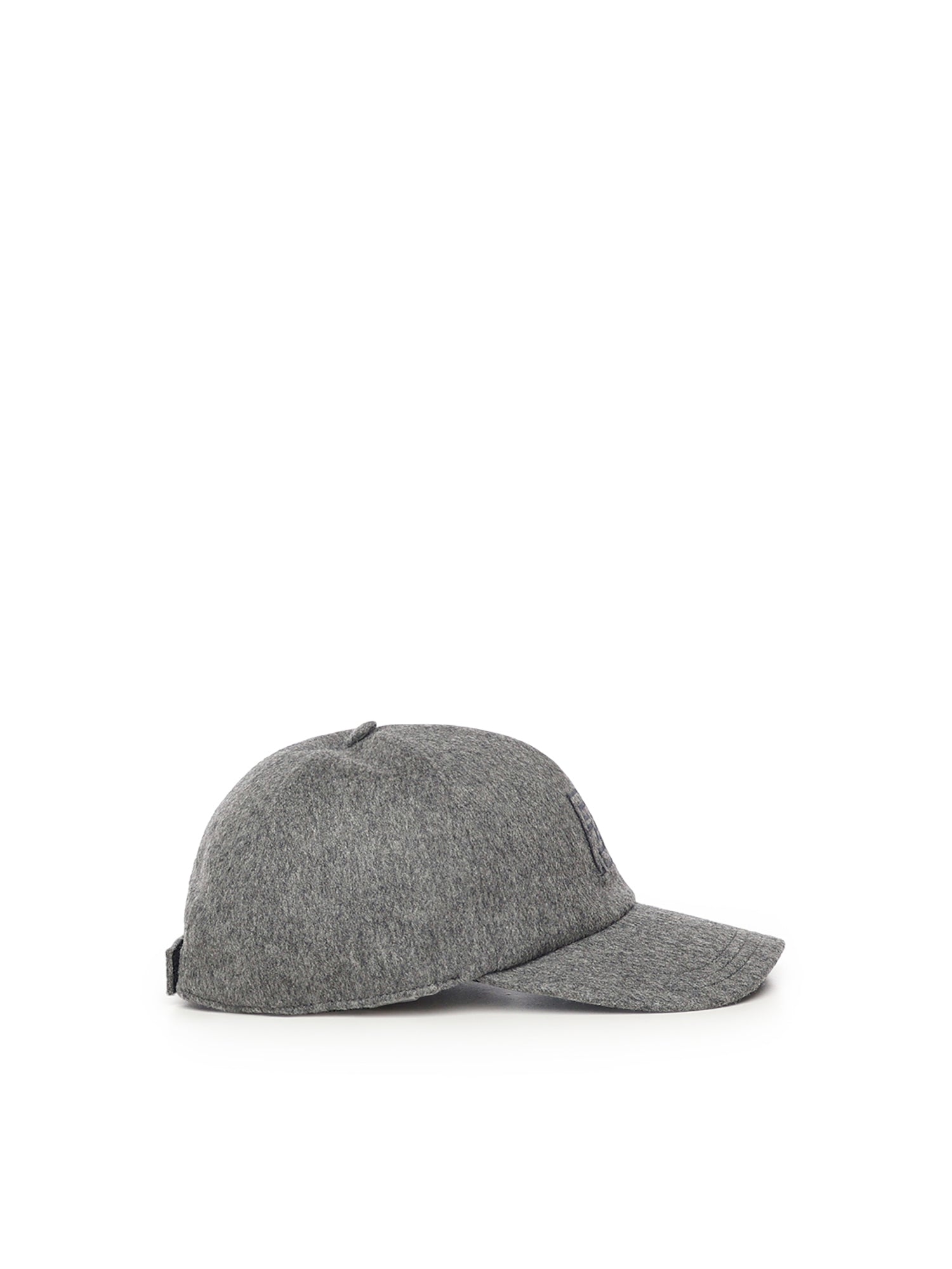 Baseball cap in lana e cashmere FXQ768 AYK2F0COK FENDI 