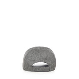Baseball cap in lana e cashmere FXQ768 AYK2F0COK FENDI 