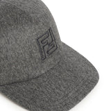 Baseball cap in lana e cashmere FXQ768 AYK2F0COK FENDI 