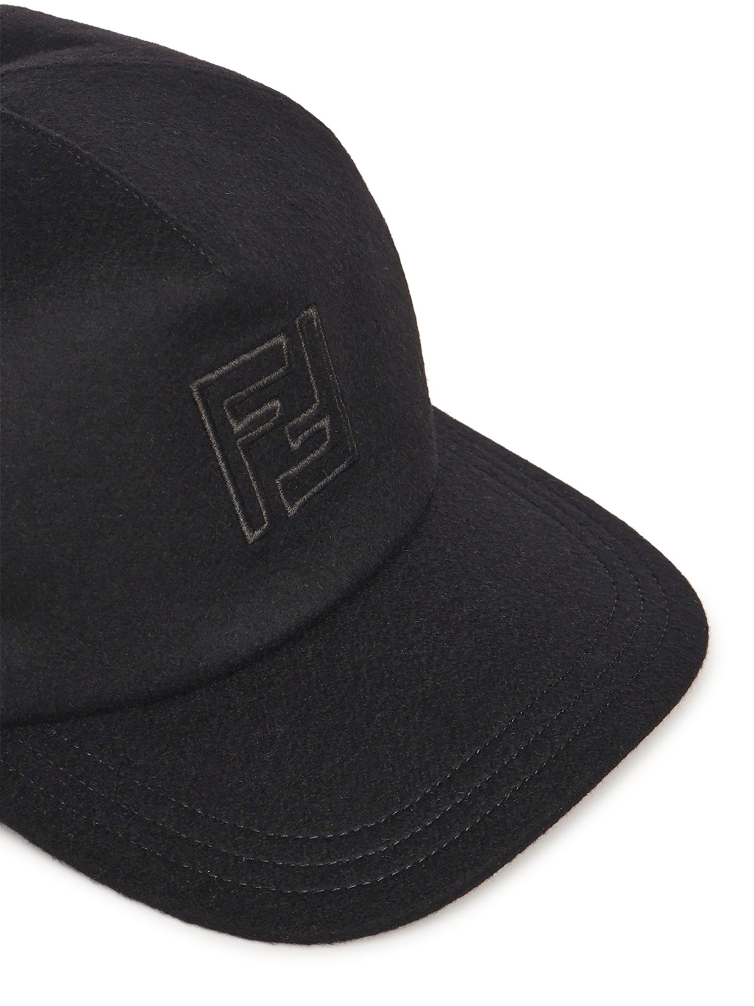 Baseball cap in lana e cashmere FXQ768 AYK2F0QA1 FENDI 