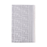 Sciarpa in maglia con motivo FF all-over FXS460 ASNAF0QZ0 FENDI 