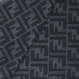 Sciarpa in maglia con motivo FF all-over FXS830 AS6LF1Q3B FENDI 