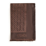 Scialle in seta e lana FF Jacquard FXT069 AJW7F1U6N FENDI 