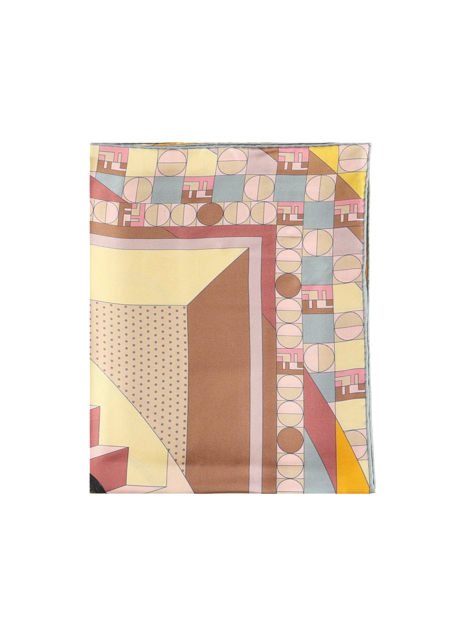 Foulard in seta 'Moonlight Echoes' FXT091 AYL8F0B8Y FENDI 