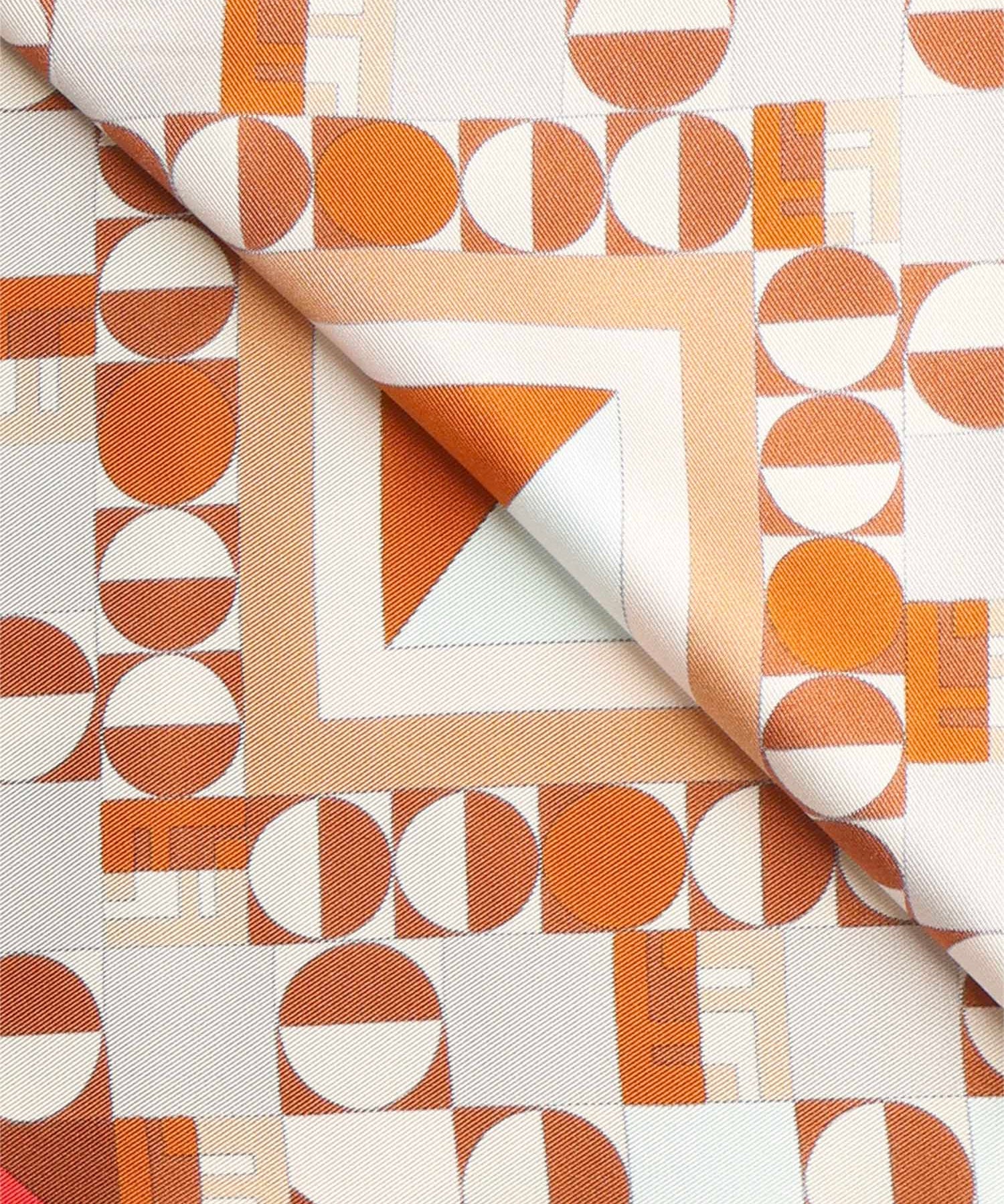 Foulard in seta Moonlight Echoes FXT091 AYL8F1USV FENDI 