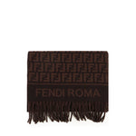 Sciarpa in lana e cashmere FF Jacquard FXT113 AQCWF0949 FENDI 