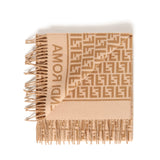 Sciarpa in lana e cashmere FF Jacquard FXT113 AQCWF0QB8 FENDI 