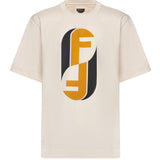 T-shirt in cotone FY0936 AOZ4F1J7C FENDI 