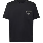 T-shirt in cotone con logo FY0936 ARYRF0QA1 FENDI 
