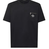 T-shirt in cotone con logo FY0936 ARYRF0QA1 FENDI 