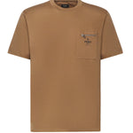 T-shirt in cotone con logo FY0936 ARYRF0QU5 FENDI 