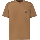 T-shirt in cotone con logo FY0936 ARYRF0QU5 FENDI 
