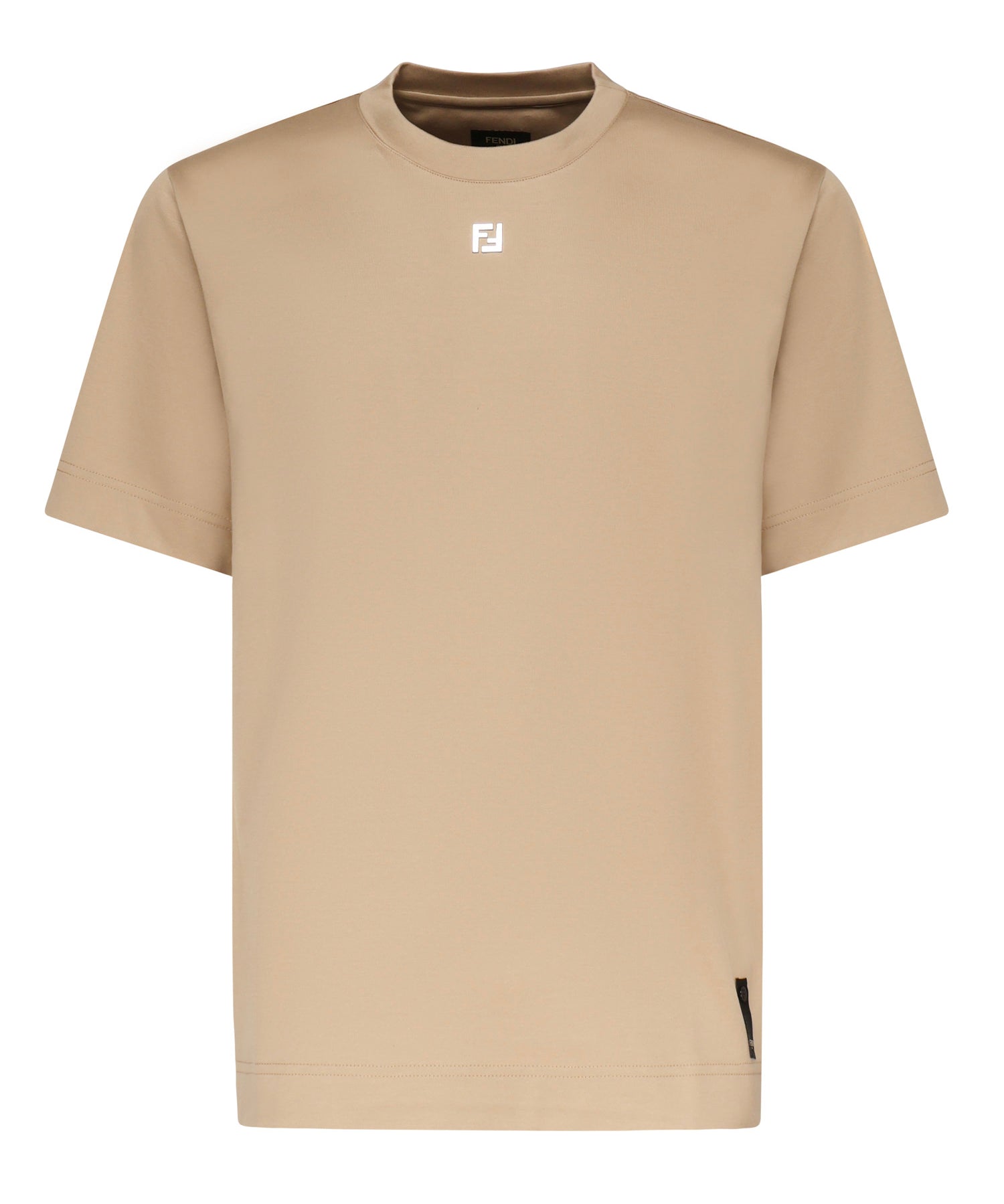 T-shirt in cotone con logo FY0936 ARYYF0QB9 FENDI 