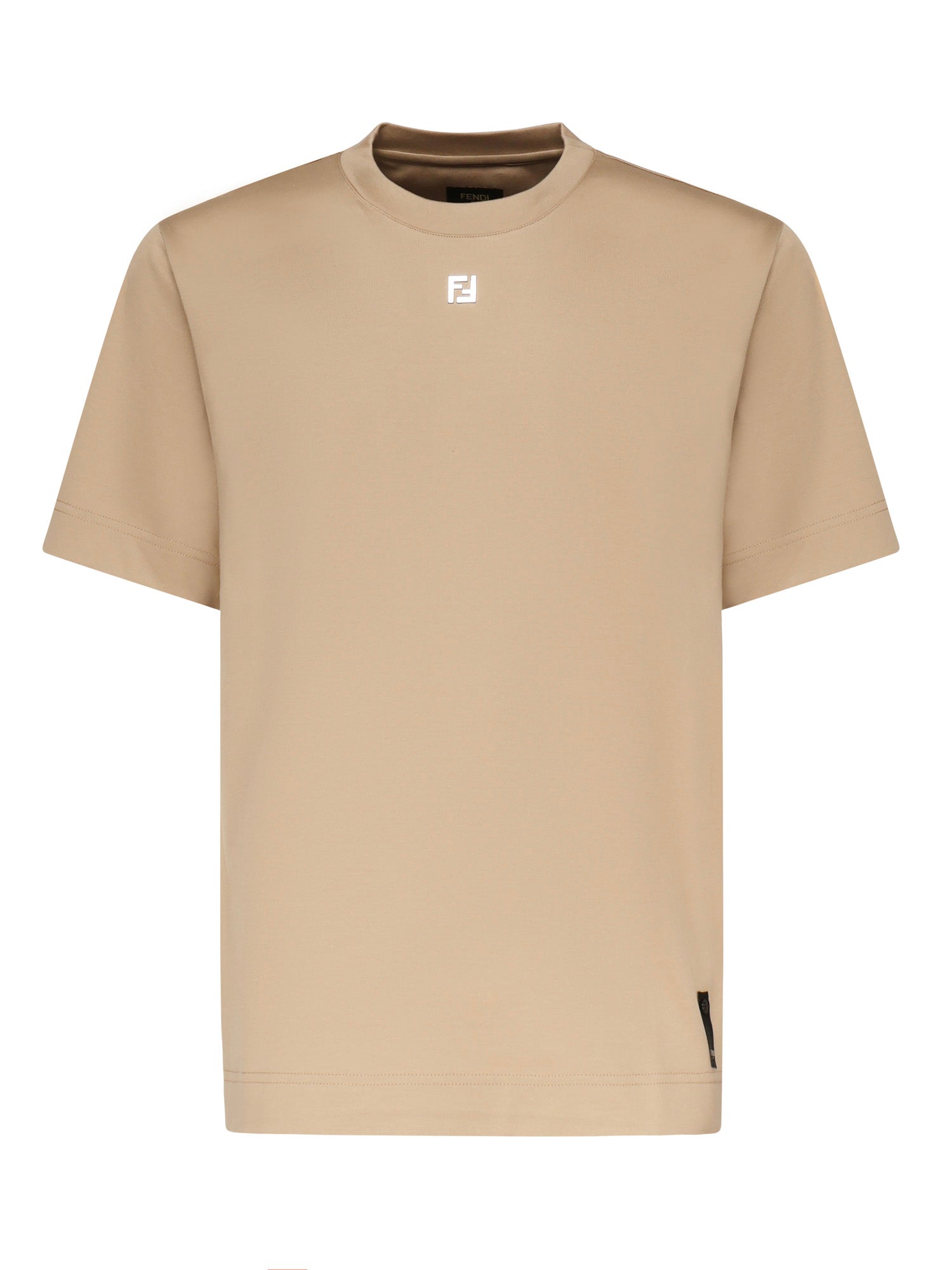 T-shirt in cotone con logo FY0936 ARYYF0QB9 FENDI 