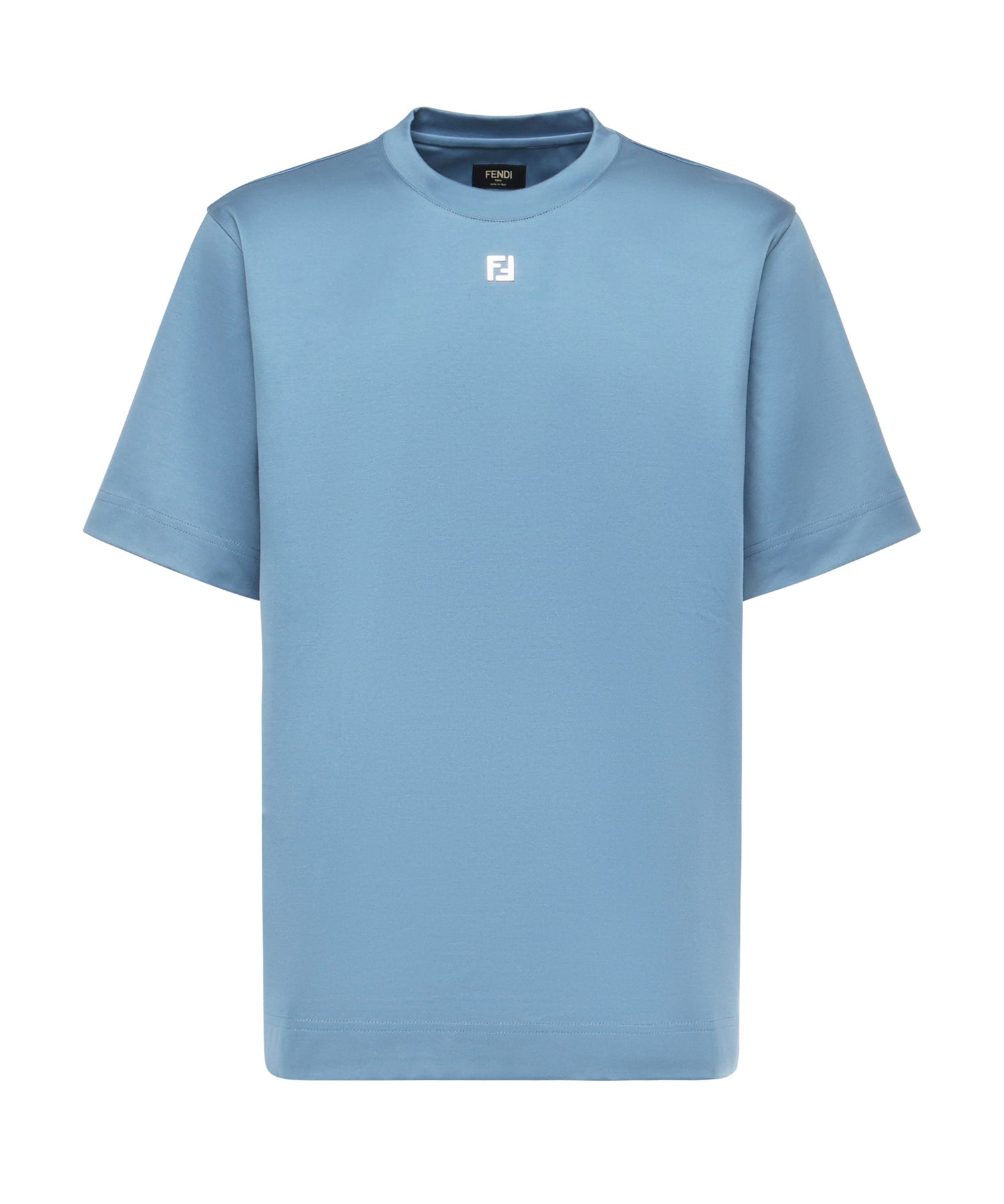 T-shirt in cotone con logo FY0936 ARYYF0U6K FENDI 