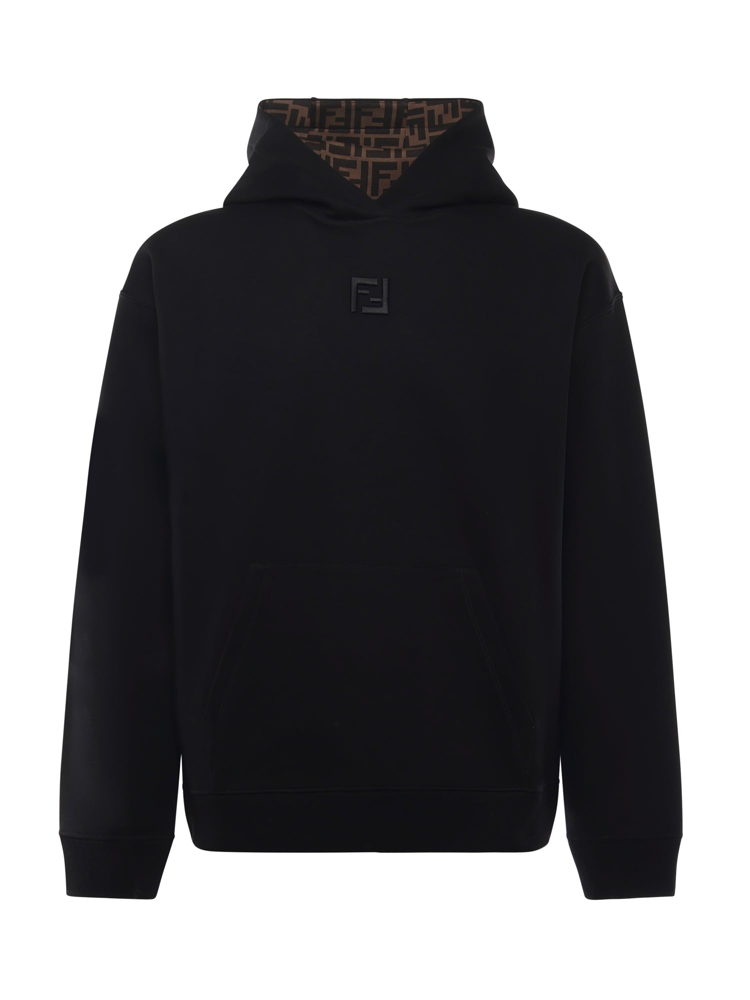 Felpa in cotone con logo FY1143 ATL9F0QA1 FENDI 