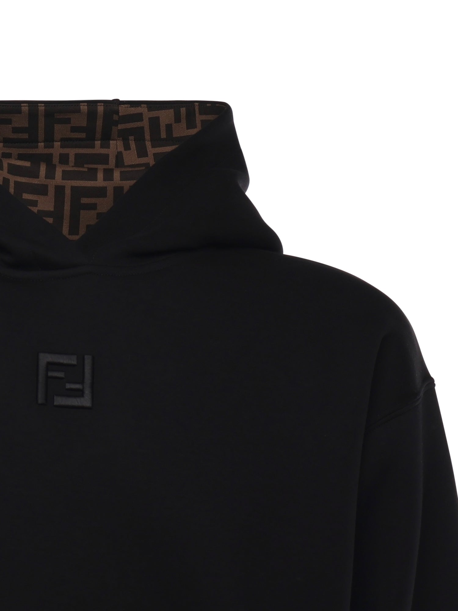 Felpa in cotone con logo FY1143 ATL9F0QA1 FENDI 