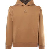 Felpa in cotone con logo FY1143 ATL9F0QU5 FENDI 