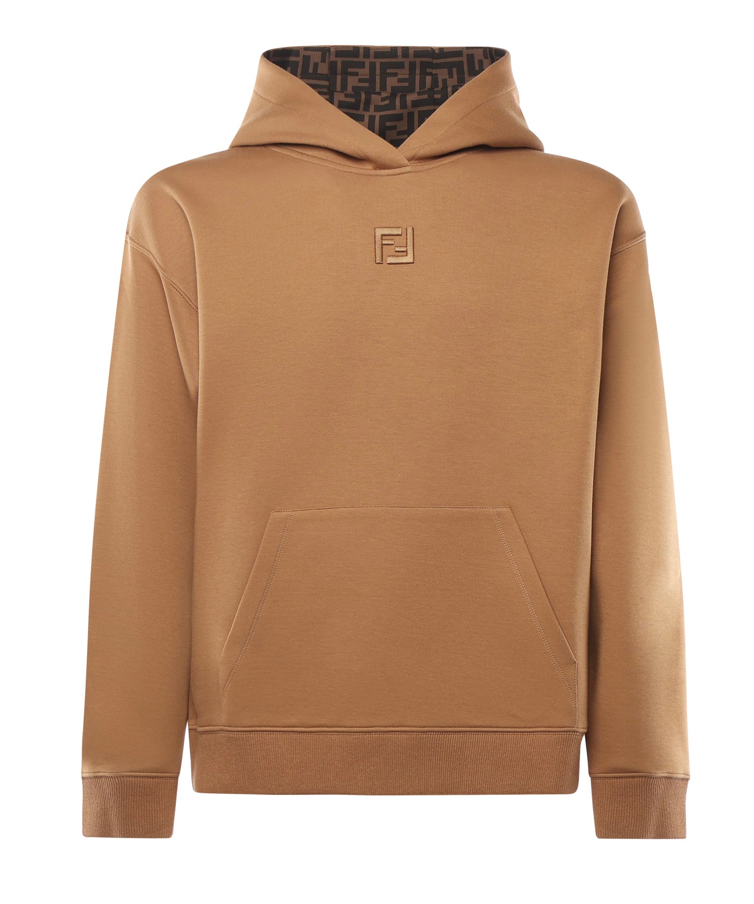 Felpa in cotone con logo FY1143 ATL9F0QU5 FENDI 