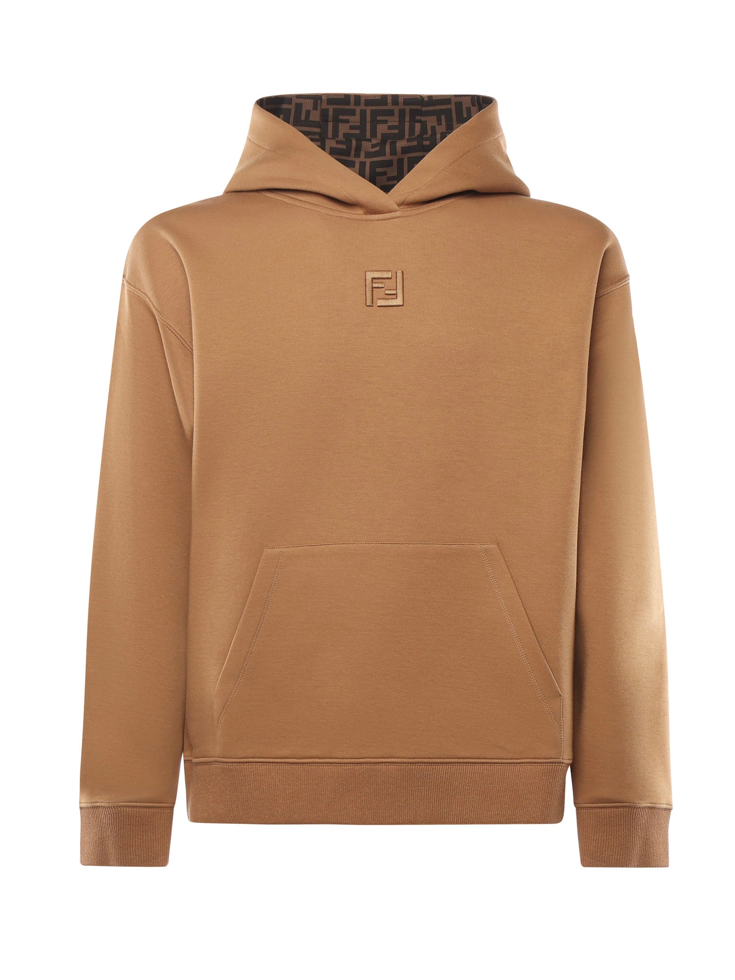 Felpa in cotone con logo FY1143 ATL9F0QU5 FENDI 