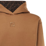 Felpa in cotone con logo FY1143 ATL9F0QU5 FENDI 
