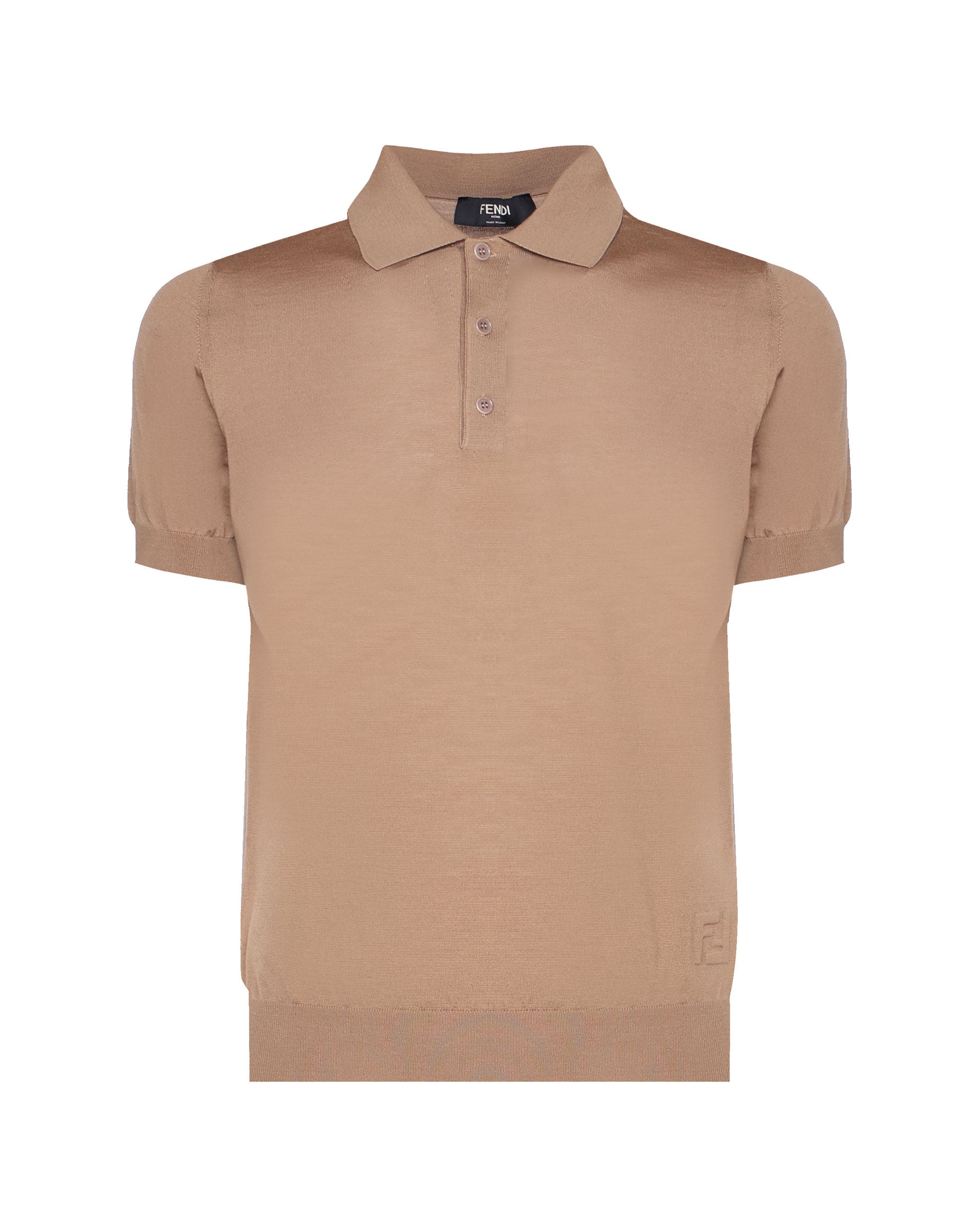Polo in lana vergine FZC349 AR88F0TZ8 FENDI 