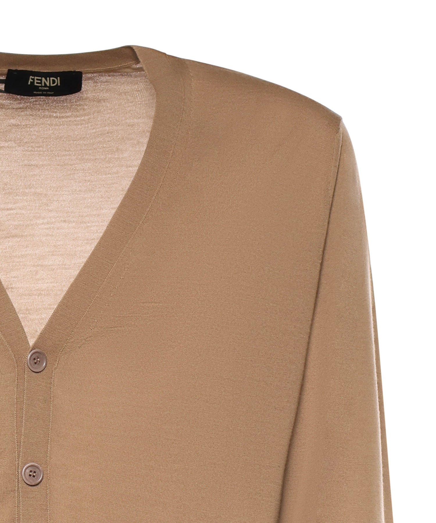 Cardigan in lana leggera FZC491 AR88F0TZ8 FENDI 