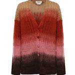 Cardigan in mohair e lana FZE540 AYLTF1TIN FENDI 