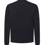 Pullover in cotone FF Jacquard FZX091 AUW0F0QA1 FENDI 
