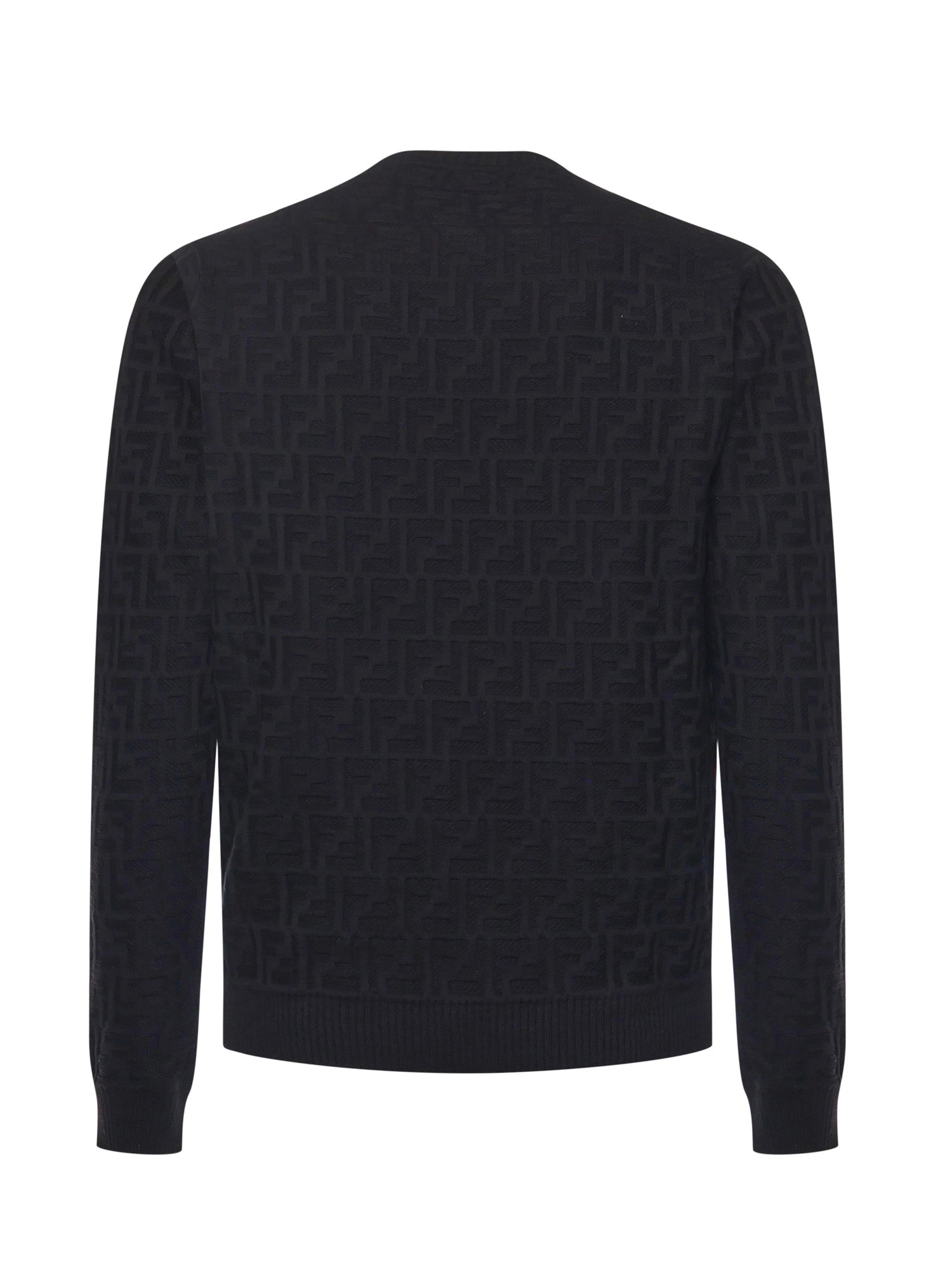 Pullover in cotone FF Jacquard FZX091 AUW0F0QA1 FENDI 