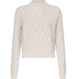 Dolcevita in lana e cashmere FF FZXC90 ATPLF1R0Q FENDI 