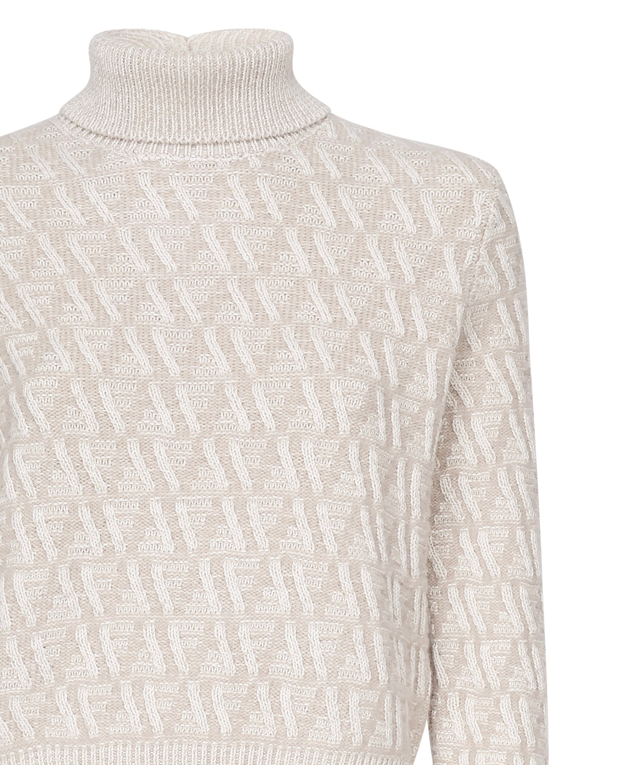 Dolcevita in lana e cashmere FF FZXC90 ATPLF1R0Q FENDI 