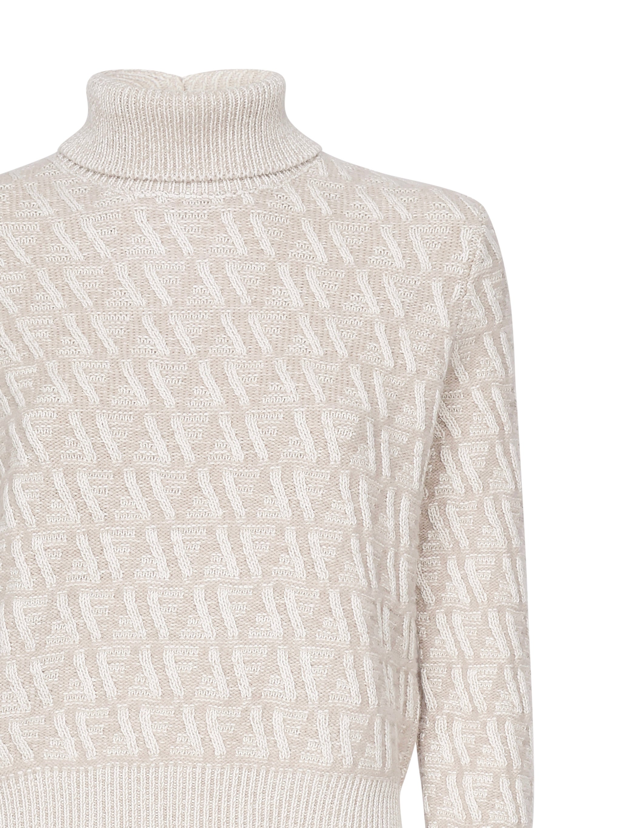 Dolcevita in lana e cashmere FF FZXC90 ATPLF1R0Q FENDI 