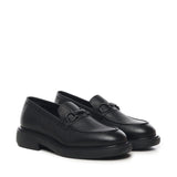 Mocassino con ornamento Gancini 029944 784396001 FERRAGAMO 