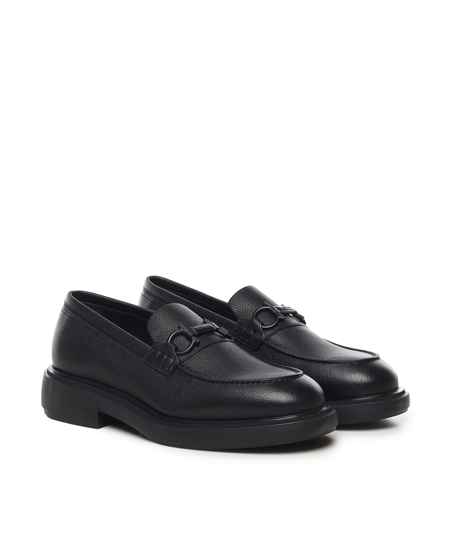 Mocassino con ornamento Gancini 029944 784396001 FERRAGAMO 