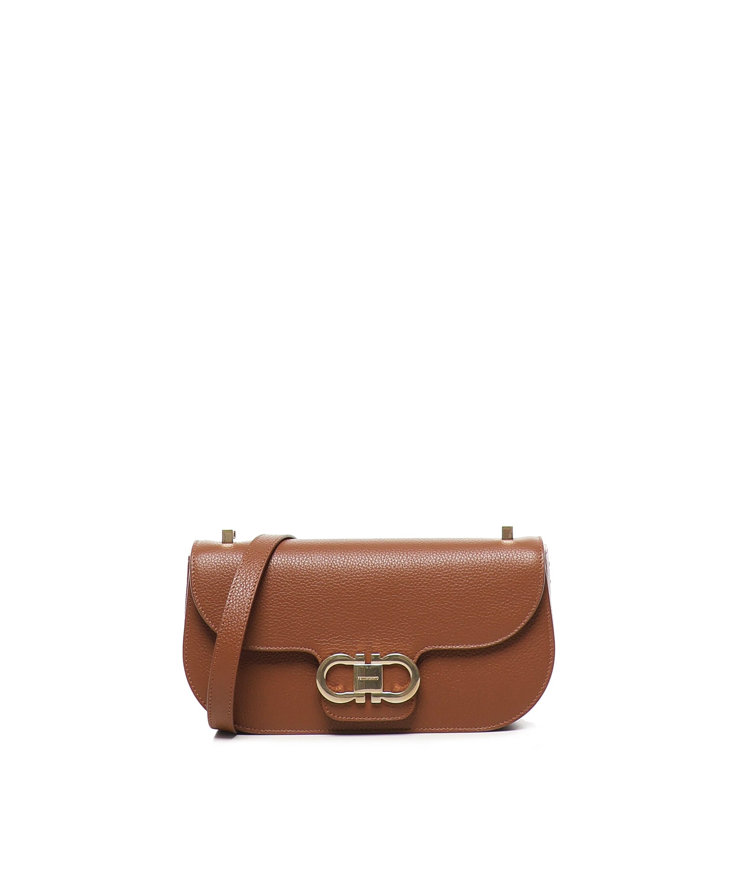 Mini bag a tracolla Double Gancini<BR/> 21A073 784613006 FERRAGAMO 