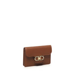 Portacarte gancini 220963 785796004 FERRAGAMO 