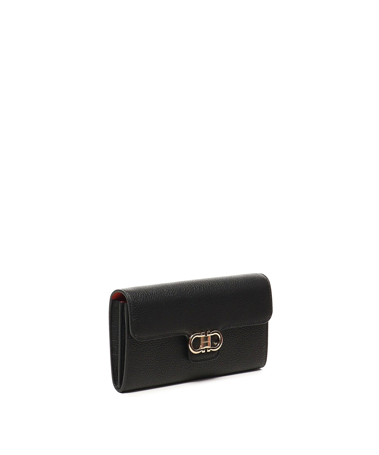 Portafoglio Gancini con tracolla 220981 785769001 FERRAGAMO 
