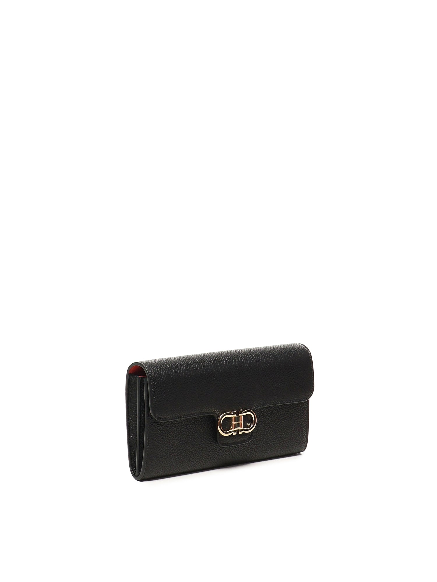 Portafoglio Gancini con tracolla 220981 785769001 FERRAGAMO 