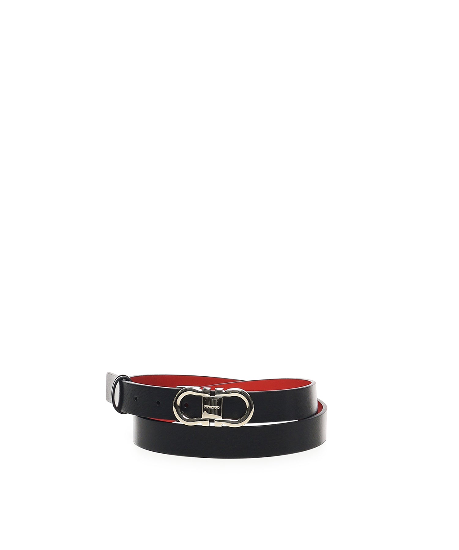 Cintura Gancini in pelle<BR/><BR/> 230294 771068003 FERRAGAMO 