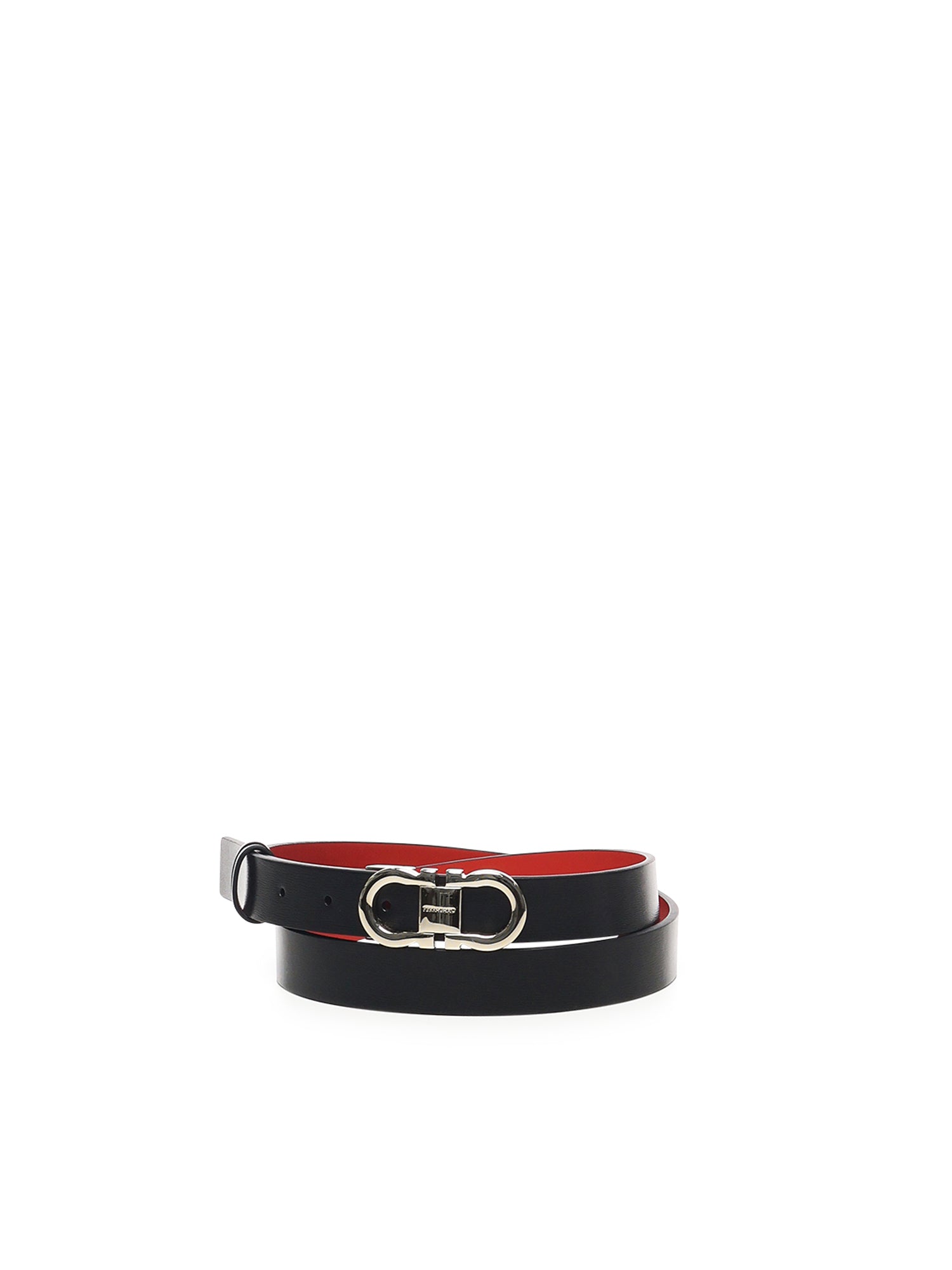 Cintura Gancini in pelle<BR/><BR/> 230294 771068003 FERRAGAMO 