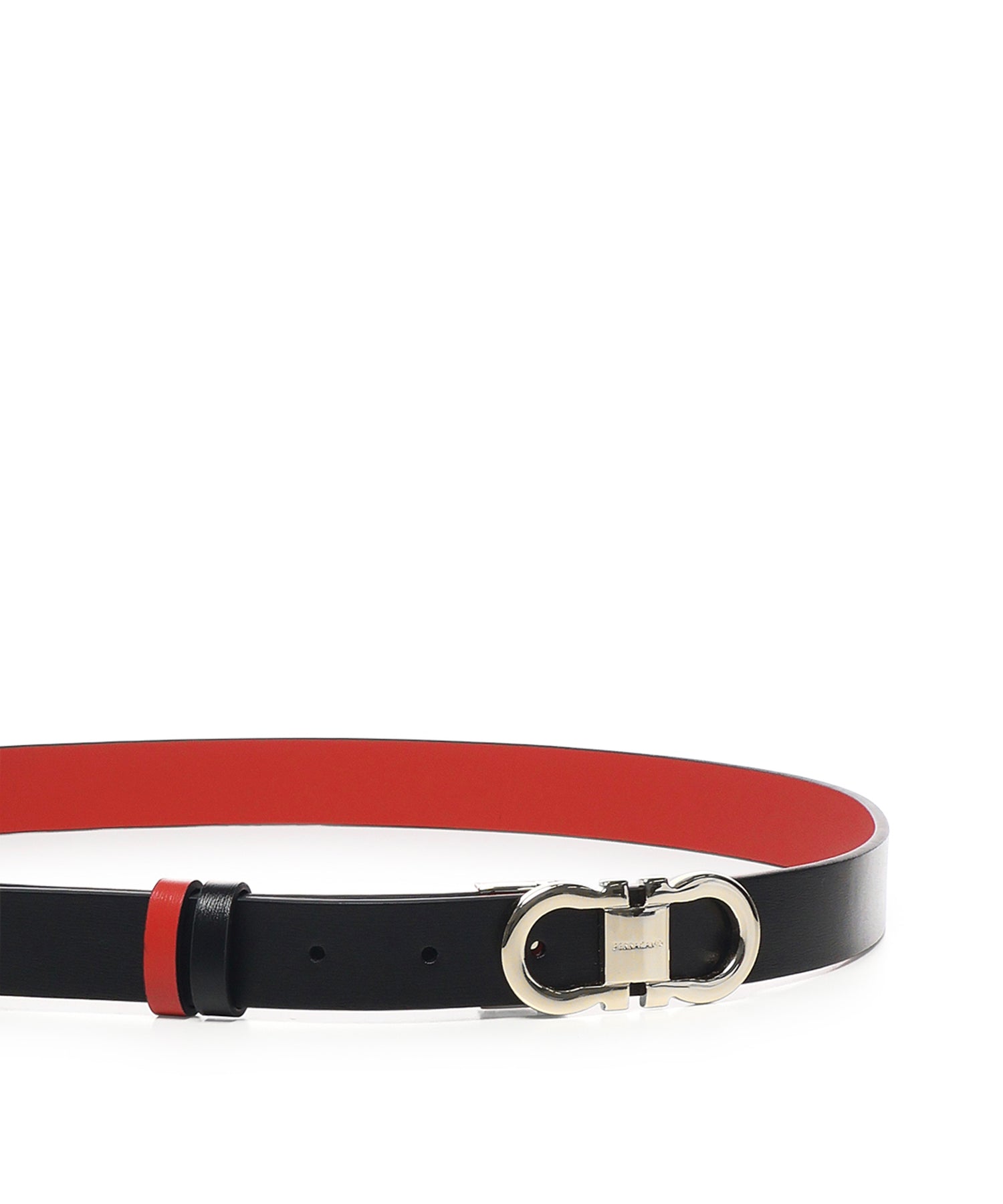 Cintura Gancini in pelle<BR/><BR/> 230294 771068003 FERRAGAMO 