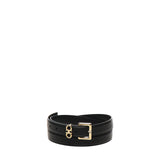 Cintura fissa con doppio Gancini 230346 780415001 FERRAGAMO 