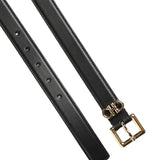 Cintura fissa con doppio Gancini 230346 780415001 FERRAGAMO 